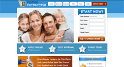 Desktop Screenshot of instantpaydaycash.com